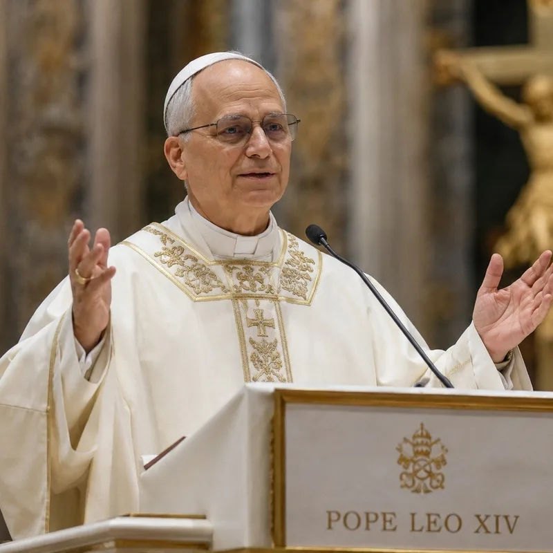 El Papa Leo XIV critica IA y propone alianza artística