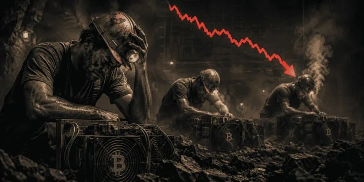 ⛏️ El 22,7% de los equipos de minería de Bitcoin ya opera con pérdidas diarias. Los equipos más eficientes tienen…