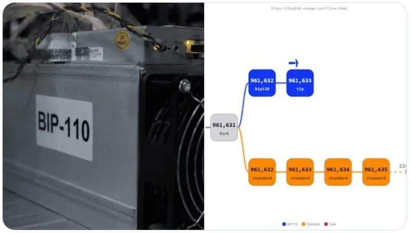 ⛏️ El grupo minero Roughnecks anunció que retomará sus operaciones en la cadena derivada del soft fork BIP-110…