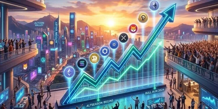 Analista prevé inicio de fase alcista para altcoins sin confirmación oficial