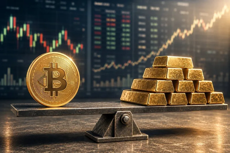 Correlación de Bitcoin con el oro alcanza máximo de 6 años